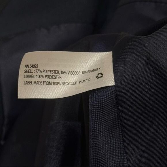 Gap The Academy Blazer Navy and Black Trim Academia Old Money Career 4 - Picture 7 of 9